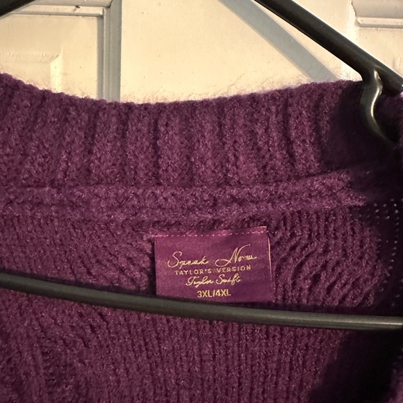 Brand New, Never Worn Speak Now Cardigan 3X - Picture 3 of 3